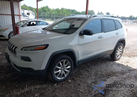 2014 Jeep Cherokee Limited z USA, uszkodzony, nr VIN 1C4PJMDS1EW130064